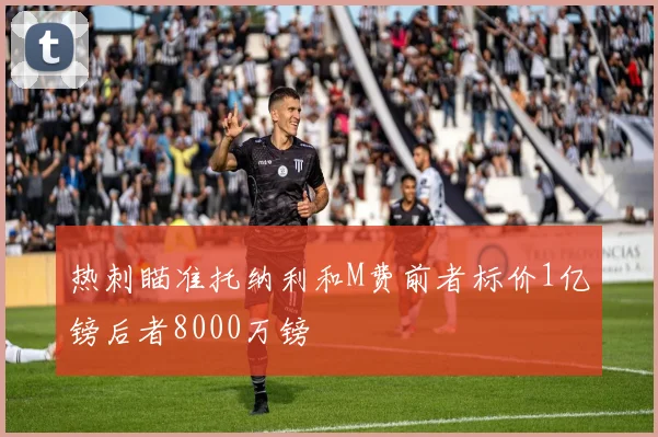 热刺瞄准托纳利和M费前者标价1亿镑后者8000万镑